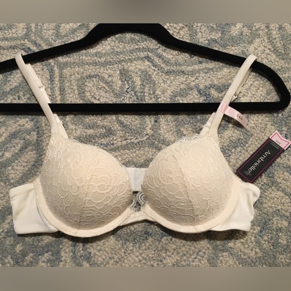 Ambrielle Other - Ambrielle Supersoft Plunge Lace Push-up, 34A new